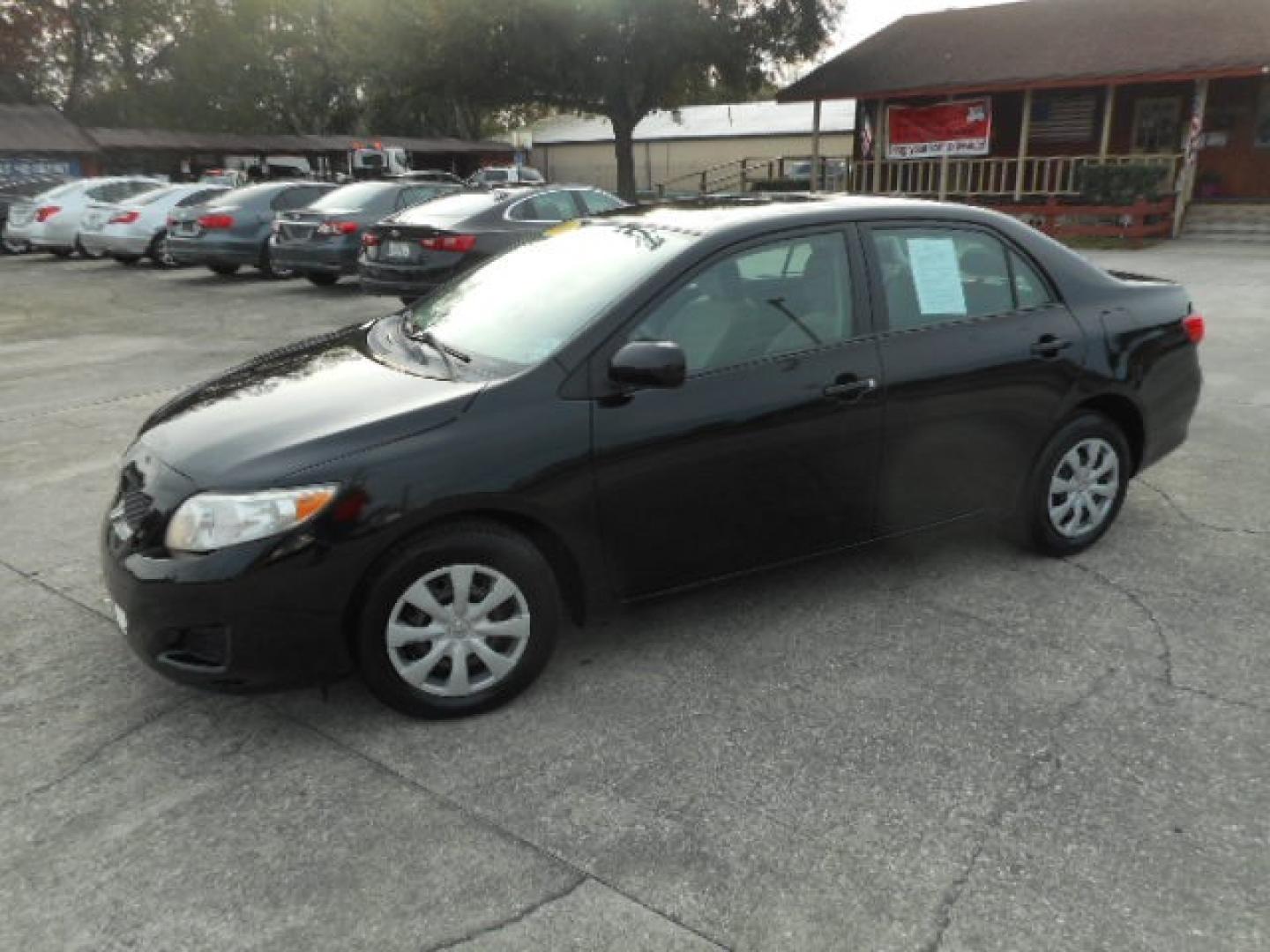 2010 BLACK TOYOTA COROLLA BASE; S; LE; (1NXBU4EE3AZ) , located at 1200 Cassat Avenue, Jacksonville, FL, 32205, (904) 695-1885, 30.302404, -81.731033 - Photo#1